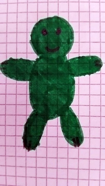 Peluche verde