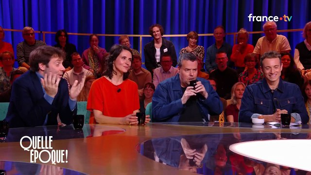 Léa Salamé retrouve son ancien collègue de la matinale de France Inter, Nicolas Demorand, dans Quelle époque ! sur France 2.