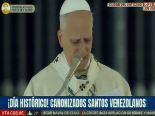 Canonizados Santos venezolanos | Papa León XIV: Estos fieles amigos de Cristo son mártires por su fe