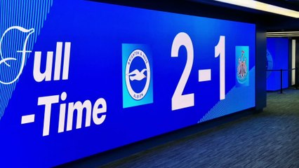 Brighton 2-1 Newcastle United: Dominic Scurr reaction