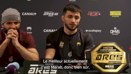 Ares 35 - Younousov : “Je ne suis pas meilleur que Dvalishvili, mais beaucoup plus complet”