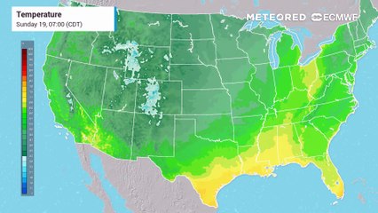 It will seem more like September in the central U.S. as temperatures soar early in the week.