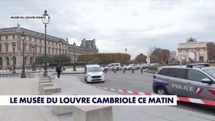Paris : le musée du Louvre a été cambriolé ce matin