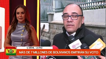 BOLIVIANOS SE PREPARAN PARA IR A LAS URNAS