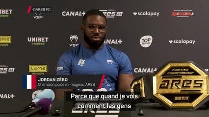 Ares 35 - Zébo après sa victoire sur Baki : “Le plus gros upset du MMA français”