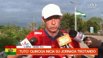 JORGE TUTO QUIROGA INICIA SU JORNADA TROTANDO
