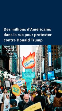 Des foules géantes manifestent aux Etats-Unis contre Donald Trump
