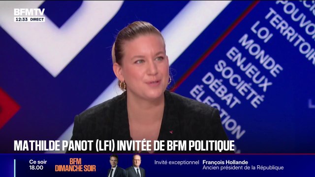 Nous ne voulons pas le décalage de la réforme des retraites, nous voulons l'abrogation , insiste Mathilde Panot (LFI)