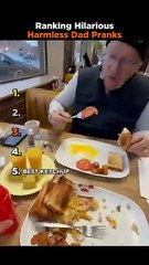 Ranking Hilarious Harmless Dad Pranks