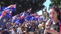 Sydney March Against Mass immigration , 19 Oct 2025, Hyde Park, Sydney. Update 1