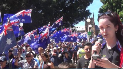 Sydney March Against Mass immigration , 19 Oct 2025, Hyde Park, Sydney. Update 1