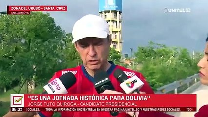 ​Tuto Quiroga: “Vamos todos a votar, es un instrumento para abrir un camino de cambio”