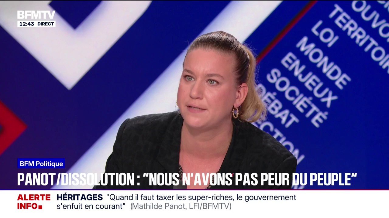 "Monsieur Lecornu et son gouvernement ne survivront pas au budget", prévient Mathilde Panot (LFI)