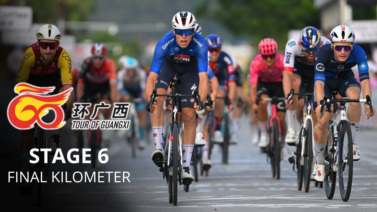 Cyclisme - Tour de Guangxi 2025 - Paul Magnier la 6e étape et un quintuplé… Paul Double le général, Victor Lafay 2e