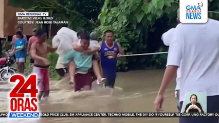 Baha sa Roxas City: 1 nalunod at mahigit 2,700 inilikas | 24 Oras Weekend