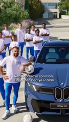 Real Madrid'in sponsoru BMW'den hediye i7 alan Mbappe, arabayı kullanamayacak. Çünkü ehliyeti yok