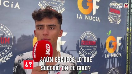 Isaac del Toro, ciclista de UAE Team: “Lo que pasó en el Giro no me quita el sueño” 