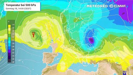 Ein turbulenter Wetterumschwung steht bevor: Kräftige Tiefdrucksystem nähern sich Mitteleuropa mit einer 100% -igen 'Wettermächtigkeit'!