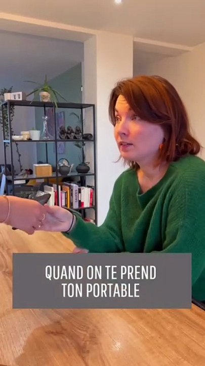 Quand on te prend ton portable