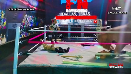 STREET FIGHT Nic Nemeth vs. Kazarian [ ECW Hardcore Homecoming Oct. 17, 2025