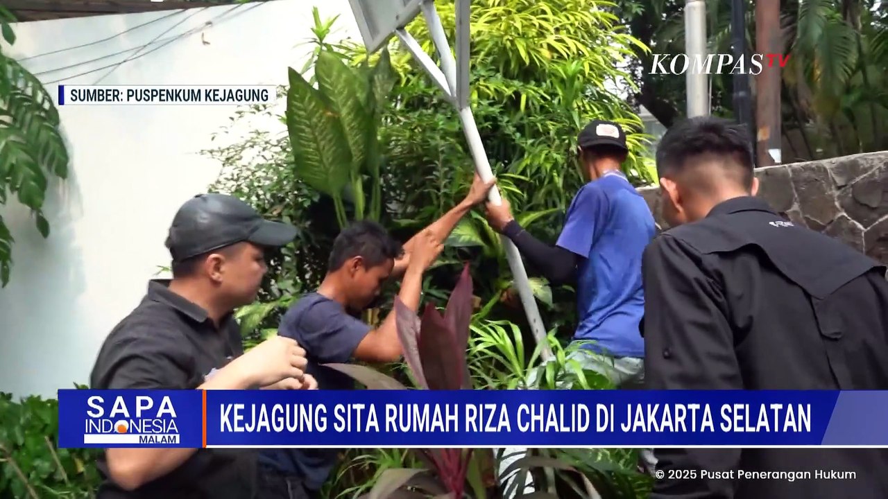 Riza Chalid Masih Dicari! Rumah Mewah Miliknya di Jakarta Selatan Disita Kejagung | SAPA MALAM