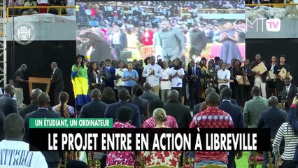 [#Reportage] Un étudiant, un ordinateur : le projet entre en action à Libreville