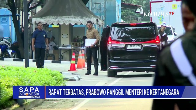 Ratas di Kertanegara, Mendiktisaintek Sebut Bahas Industri Baru & Alokasi SDM | SAPA MALAM