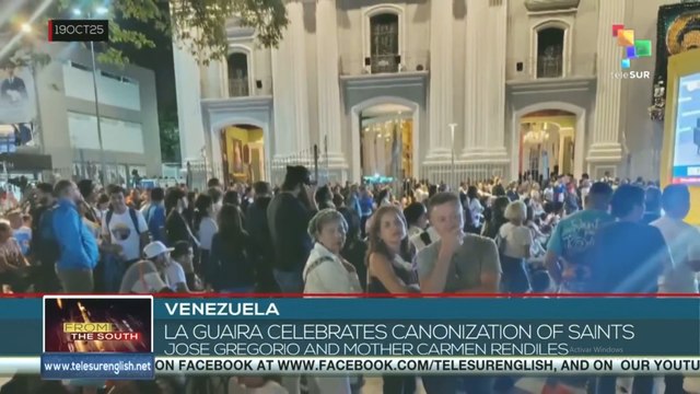 Venezuela, La Guaira celebrates canonization of Saints Jose Gregorio and Mother Carmen Rendiles