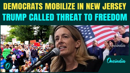 NO KINGS PROTEST: New Jersey Crowds erupt as Democratic candidate pledges to crush greedy middlemen