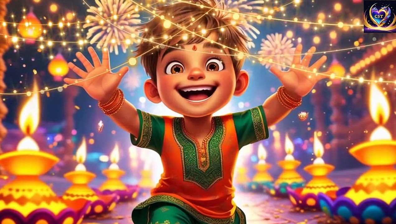 नया त्योहार, नई सुबह – दीये का जादू! | Diwali | Kids Story