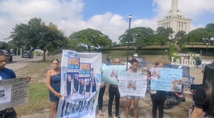 Familiares del peluquero asesinado en La Barranquita realizan vigilia en Santiago exigiendo justicia