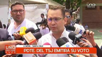 PDTE. DEL TSJ EMITIRÁ SU VOTO