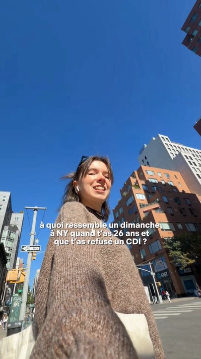 Dimanche à NY à 26 ans