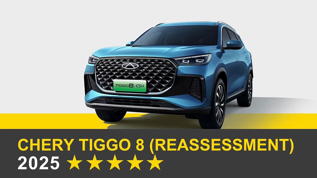 Le SUV familial sept places Chery Tiggo 8 crédité de cinq étoiles aux crash-tests Euro NCAP 2025