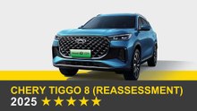 Le SUV familial sept places Chery Tiggo 8 crédité de cinq étoiles aux crash-tests Euro NCAP 2025