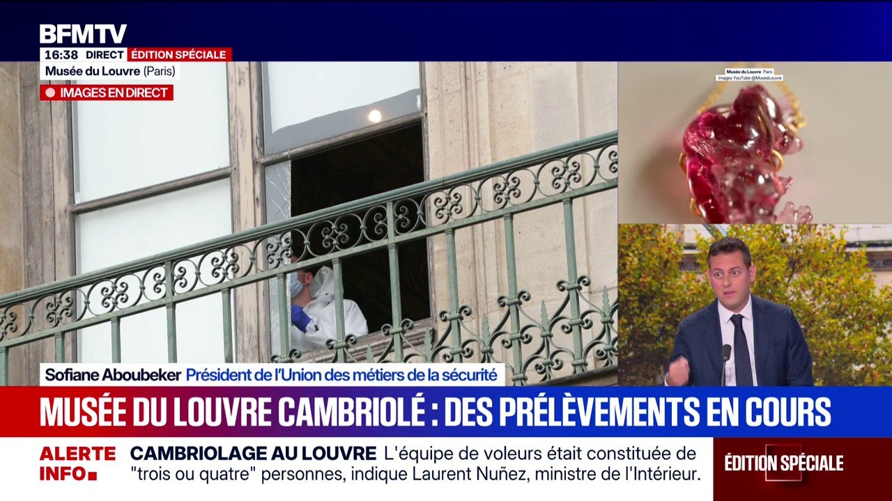 Cambriolage au Louvre: "À partir du moment où l...