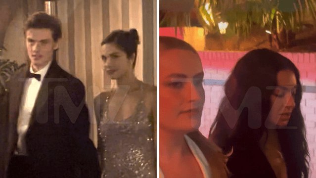 Stars Leave Armani Party At The Chateau Marmont