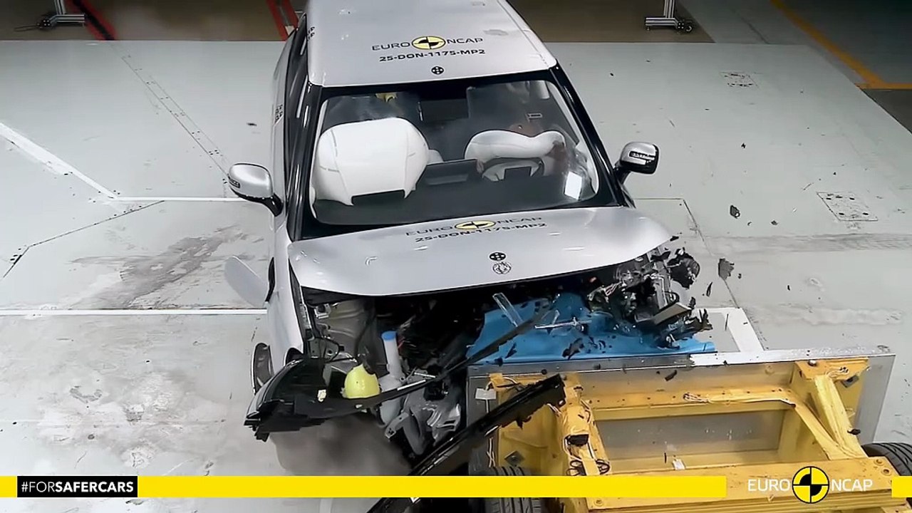 La petite citadine électrique Dongfeng Box obtient trois étoiles sur cinq possibles aux crash-tests Euro NCAP 2025