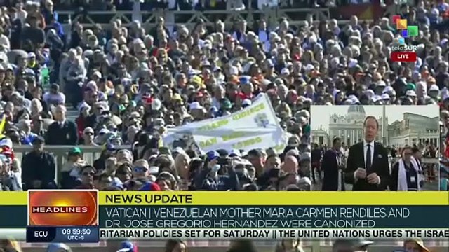 Vatican, Venezuelan Mother Maria Carmen Rendiles and Dr. Jose Gregori Hernandez were canonized