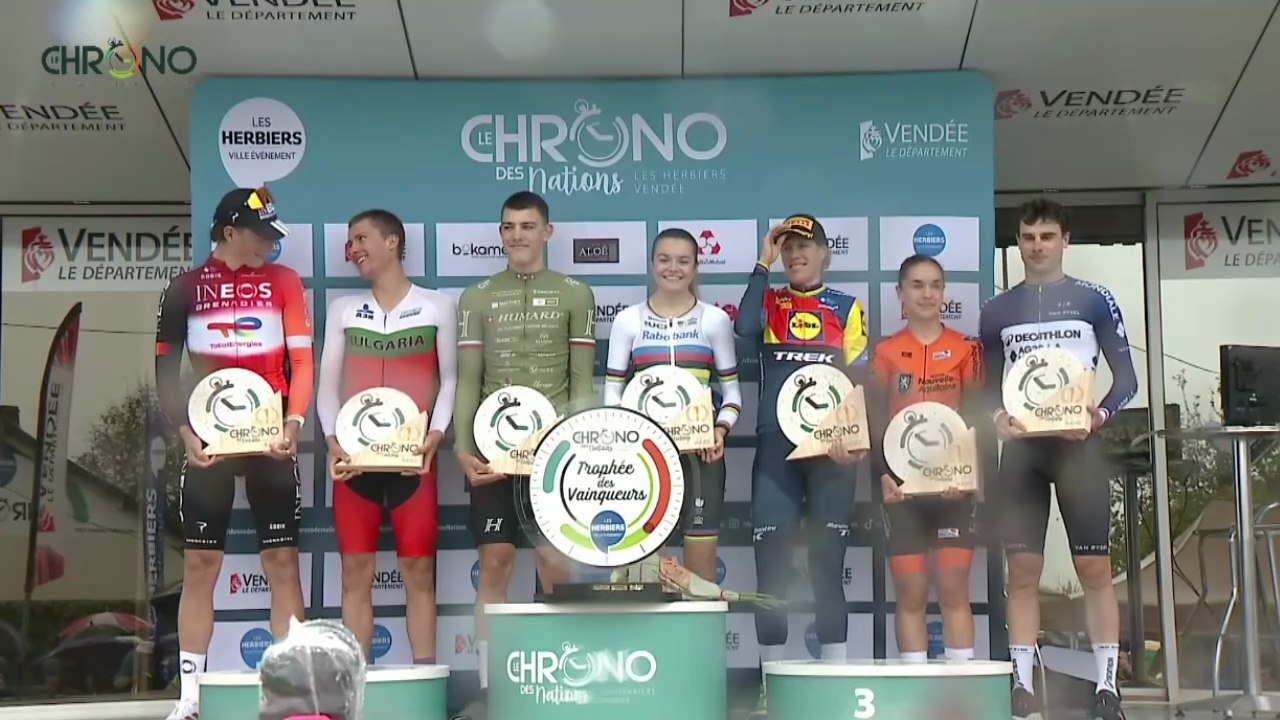 Cyclisme - Chrono des Nations 2025 - Joshua Tarling et Ellen van Dijk les plus forts... tous les vainqueurs et podiums en Vendée aux Herbiers !