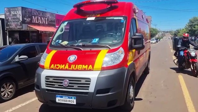 Batida entre Bros e Cruze na Rua Xavantes deixa jovem ferido