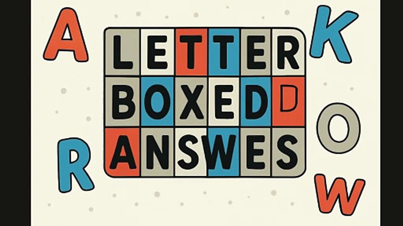 NYT Letterboxed Tips & Solutions