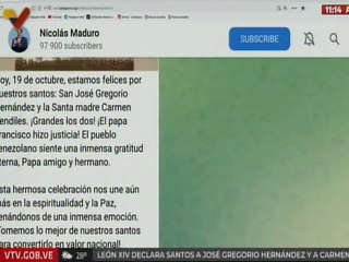 Pdte. Nicolás Maduro: Esta hermosa celebración nos une aún más en la espiritualidad y la Paz
