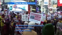 Dziesiątki tysięcy ludzi na ulicach USA w ogólnokrajowych protestach przeciwko Trumpowi 