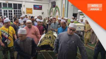 Jenazah dua beranak dibunuh kejam selamat disemadikan