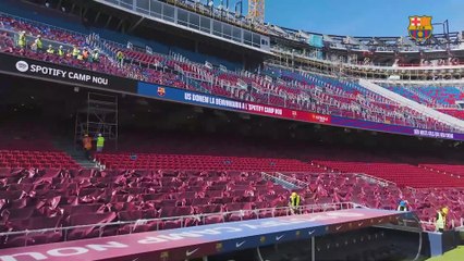 El Barça saca pecho del Spotify Camp Nou durante la Asamblea con este espectacular vídeo: cada vez más cerca
