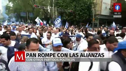 PAN anuncia el fin de alianzas y relanza su proyecto político nacional