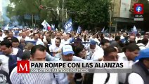 PAN anuncia el fin de alianzas y relanza su proyecto político nacional