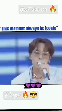 Jhope oppa best dancer ever🔥(not my vid) #btsarmyforever #bts #hobi #jhope #youtube #music #ytshorts