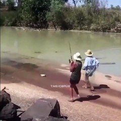 Pas le meilleur endroit pour attraper des poissons